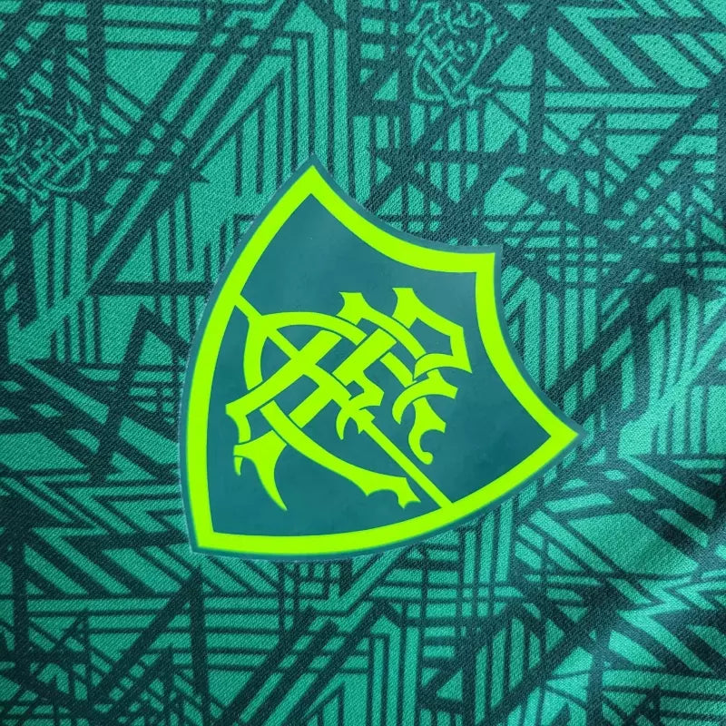 Camisa Fluminense 2024 - Treino Verde - Tamanho 2GG (2XL)
