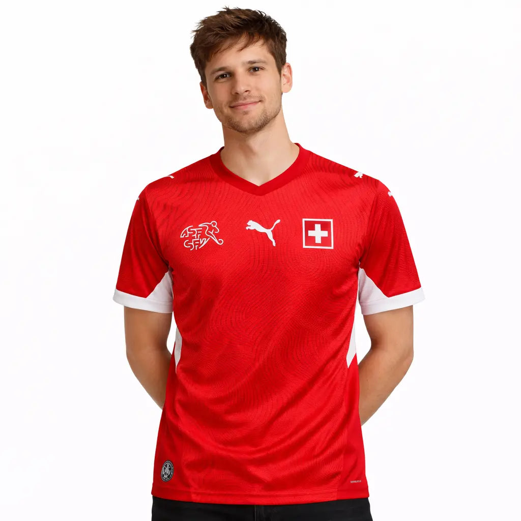 Camisa Suiça 2026 Home