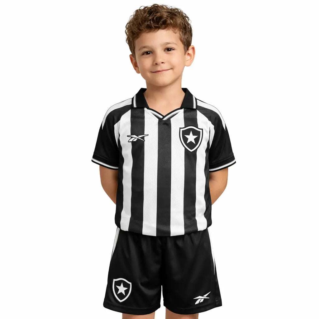 Conjunto Infantil Botafogo 2025 Home