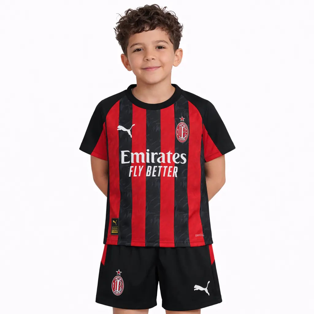Conjunto Infantil Milan 2025/26 Home