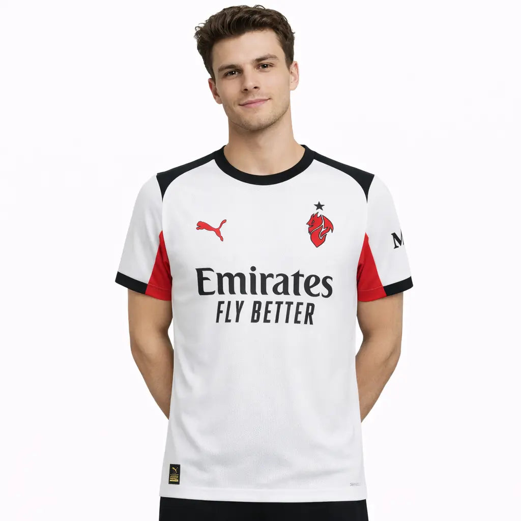 Camisa Milan 2025/26 Away Branca