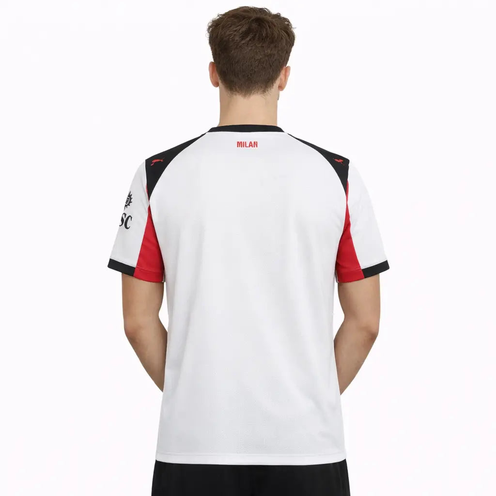 Camisa Milan 2025/26 Away Branca
