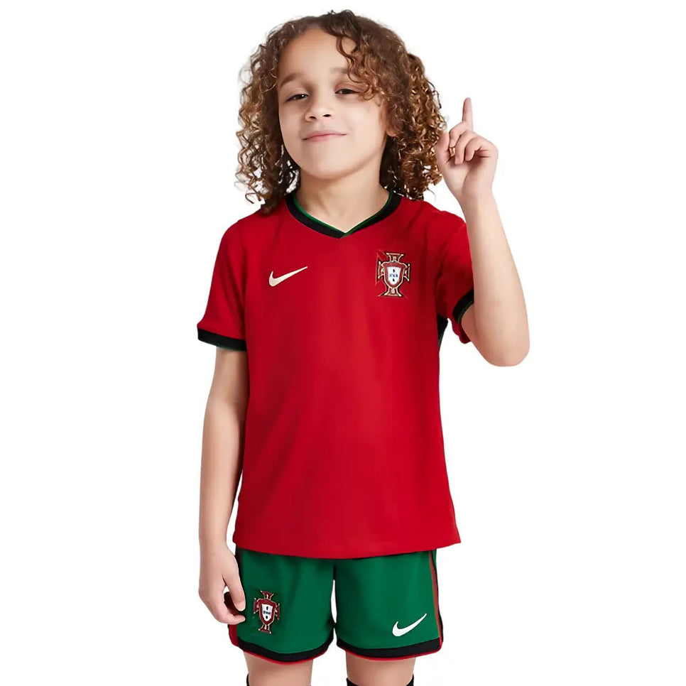 Camisa Seleção Portugal 2024/25 I Home - Kit Torcedor Infantil
