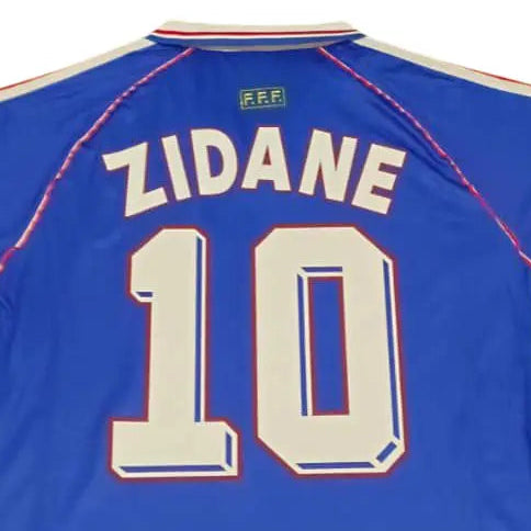 Camisa França 1998 Home #10 ZIDANE - Tamanho G (L)