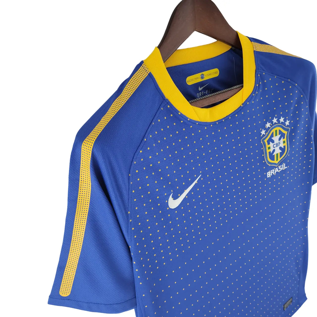 Camisa Brasil 2010 Away Azul - Tamanho XGG (2XL)