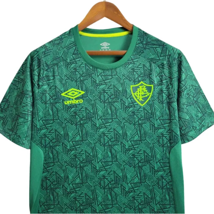 Camisa Fluminense 2024 - Treino Verde - Tamanho 2GG (2XL)