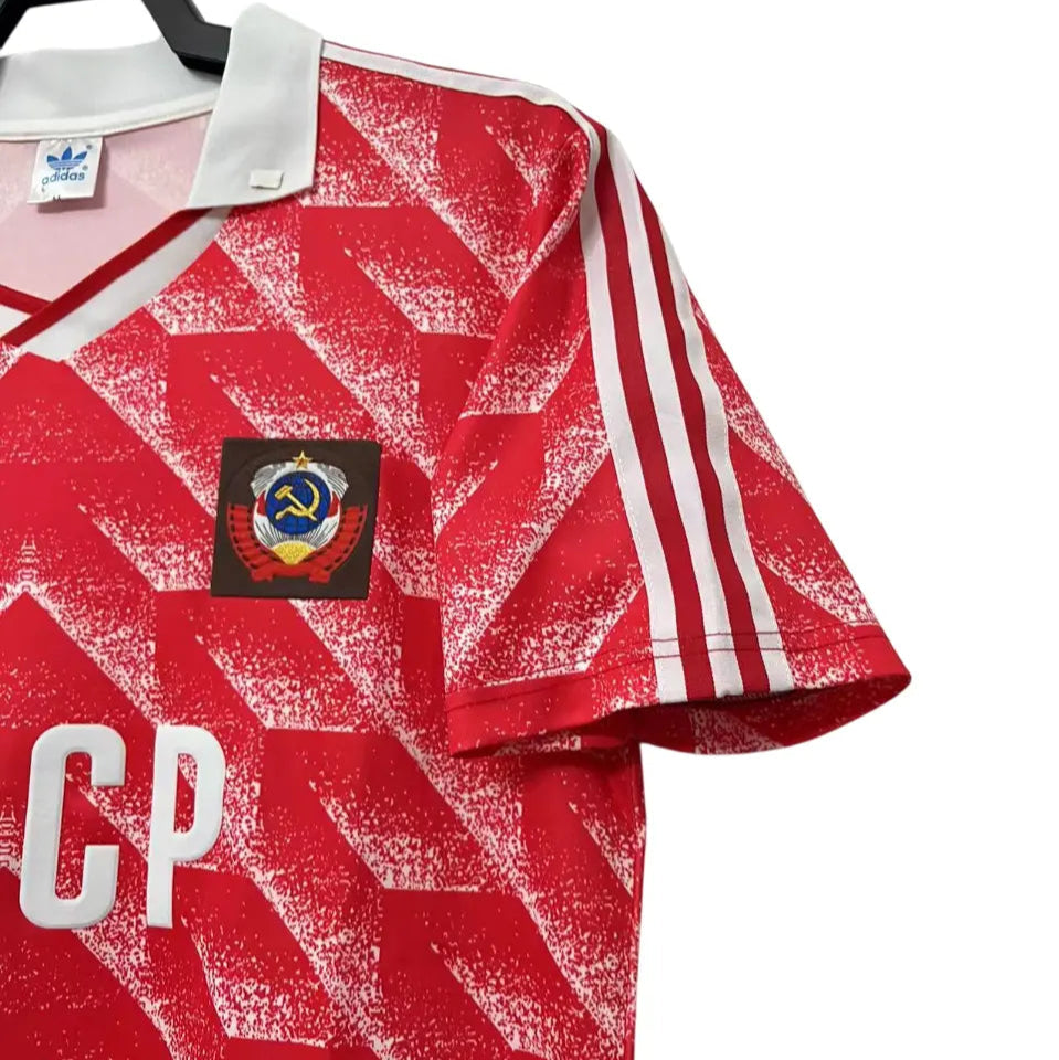 Camisa Brasil URSS União Soviética 1988 Home