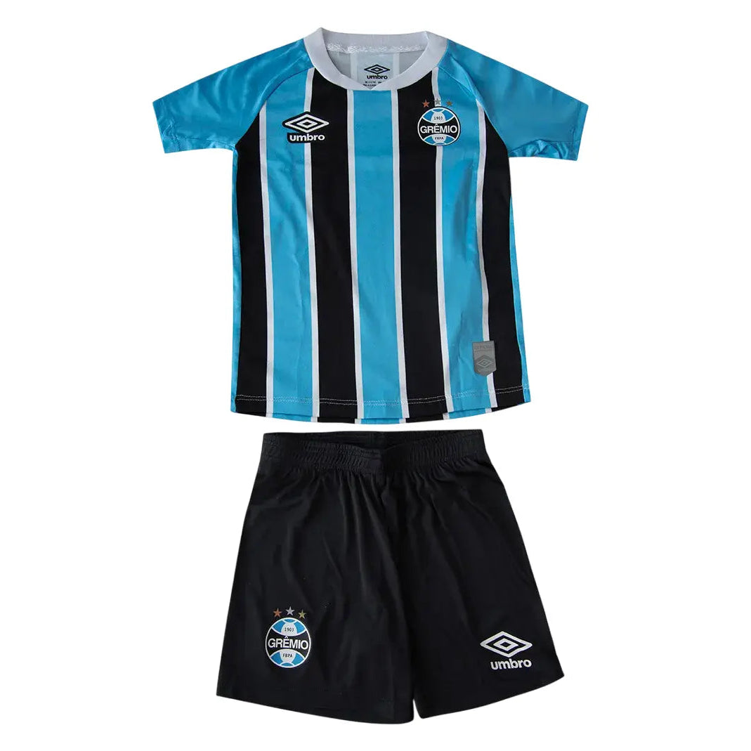 Conjunto Infantil Grêmio 2025 Home - Tamanho 24 (8-9 Anos)