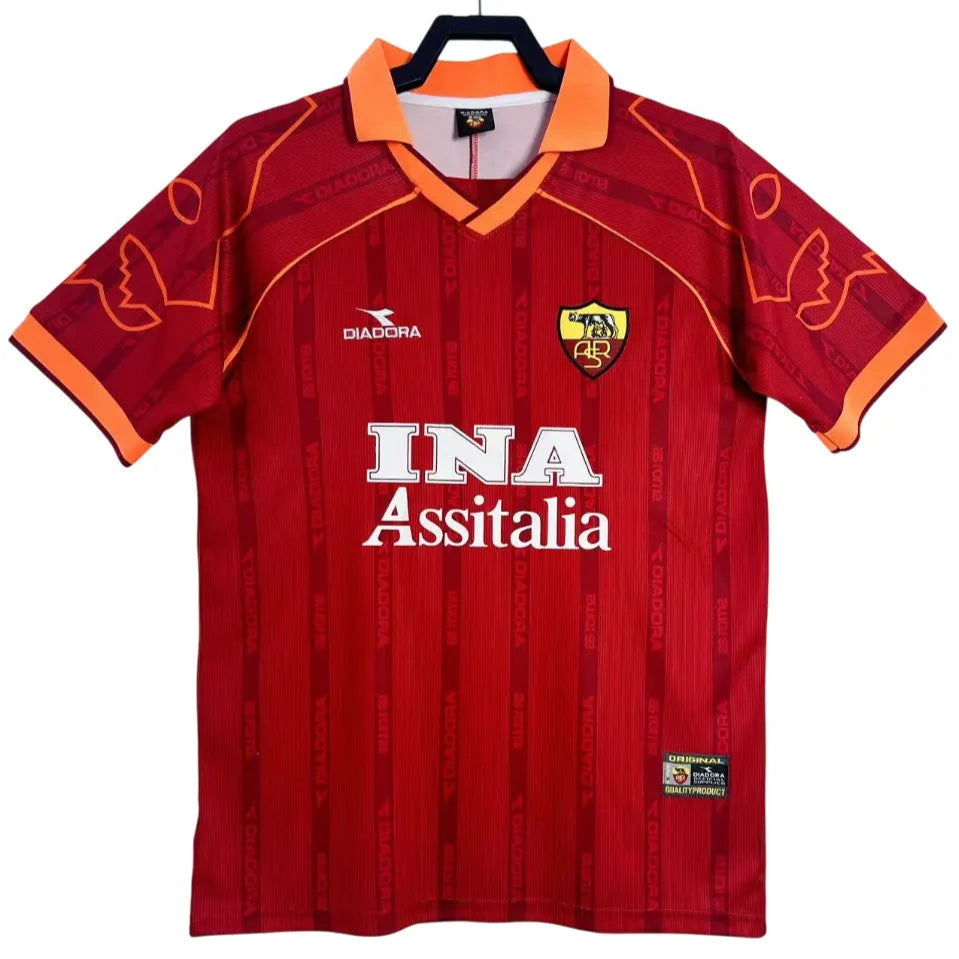 Camisa Roma 1999/00 Home