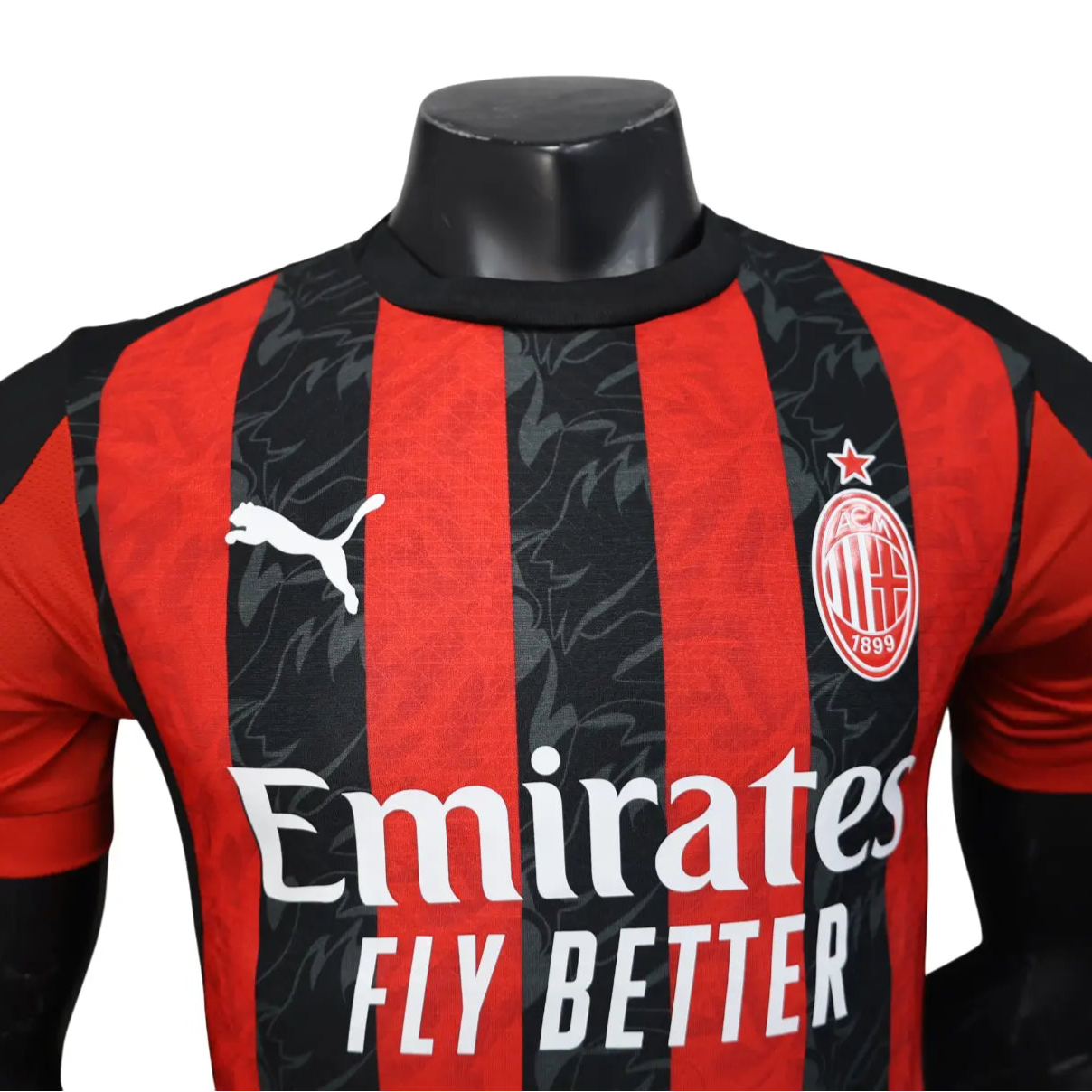 Camisa Milan 2025/26 Home - Versão Jogador