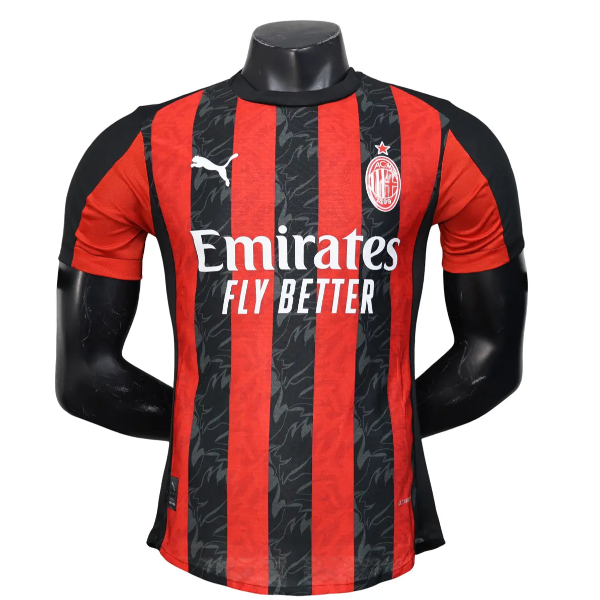 Camisa Milan 2025/26 Home - Versão Jogador