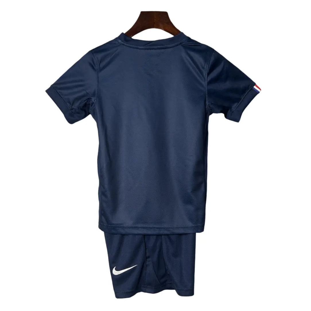 Camisa PSG Paris Saint Germain 2025/26 Home - Kit Infantil - Tamanho 22 (6-7 Anos)