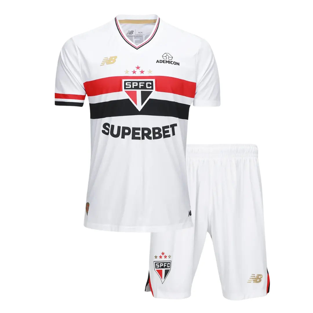 Conjunto Infantil São Paulo 2025 Home