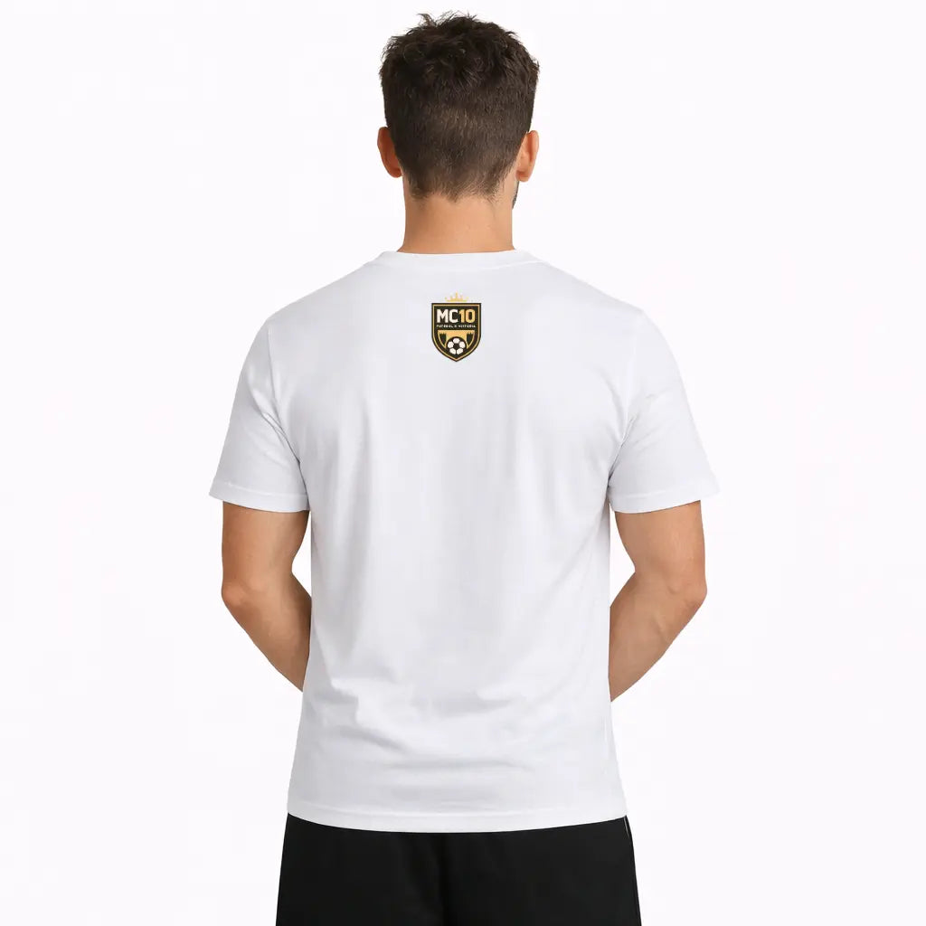Camiseta MC10 Copa Zizou Final 2006 Branca 100% Algodão 30.1