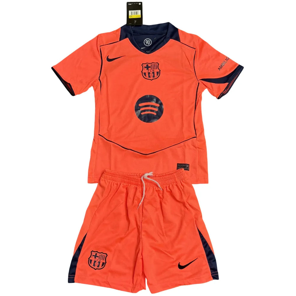 Conjunto Infantil Barcelona 2025/26 Thrid T90