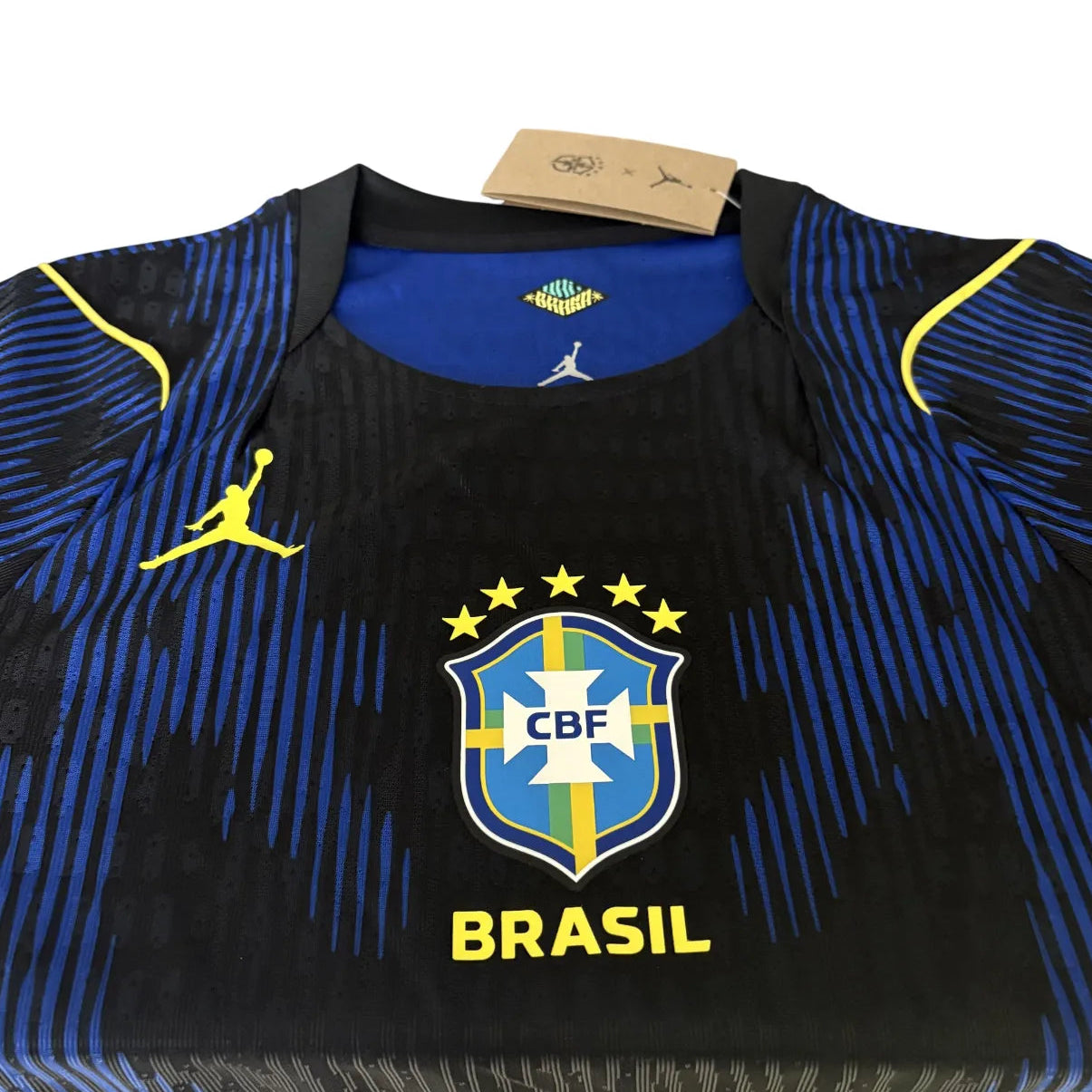 Camisa Brasil 2026 Away Azul - Versão Jogador