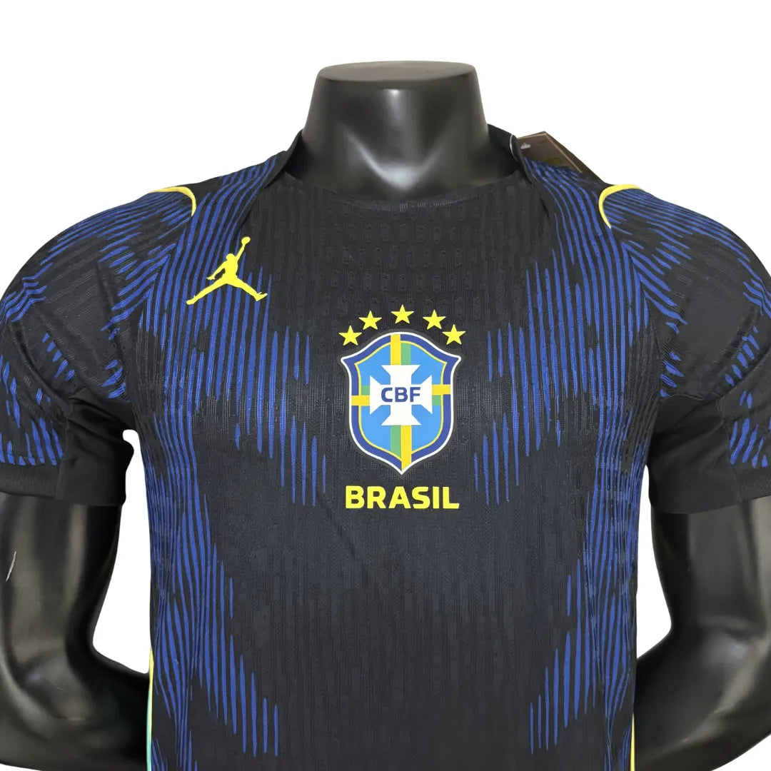 Camisa Brasil 2026 Away Azul - Versão Jogador