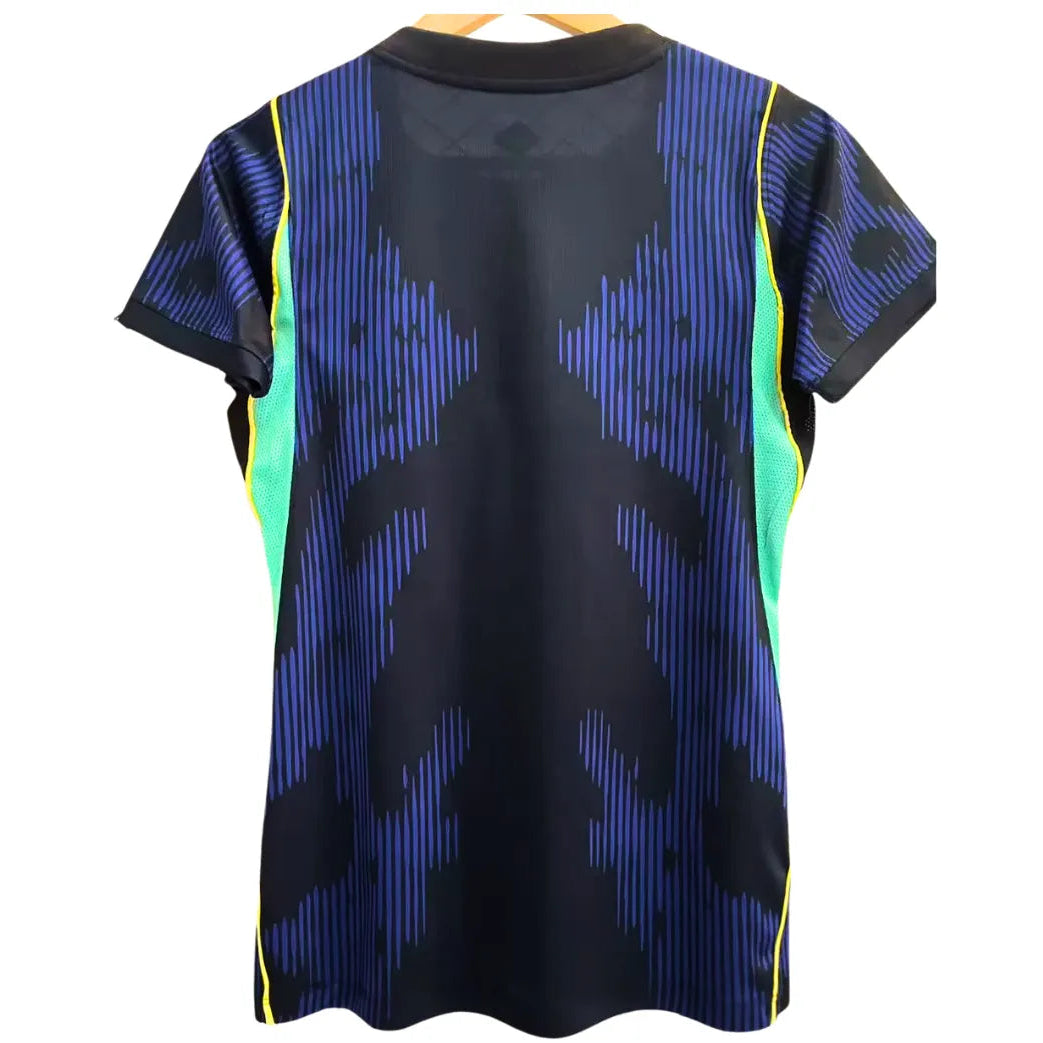 Camisa Brasil 2026 Away Azul - Versão Feminina