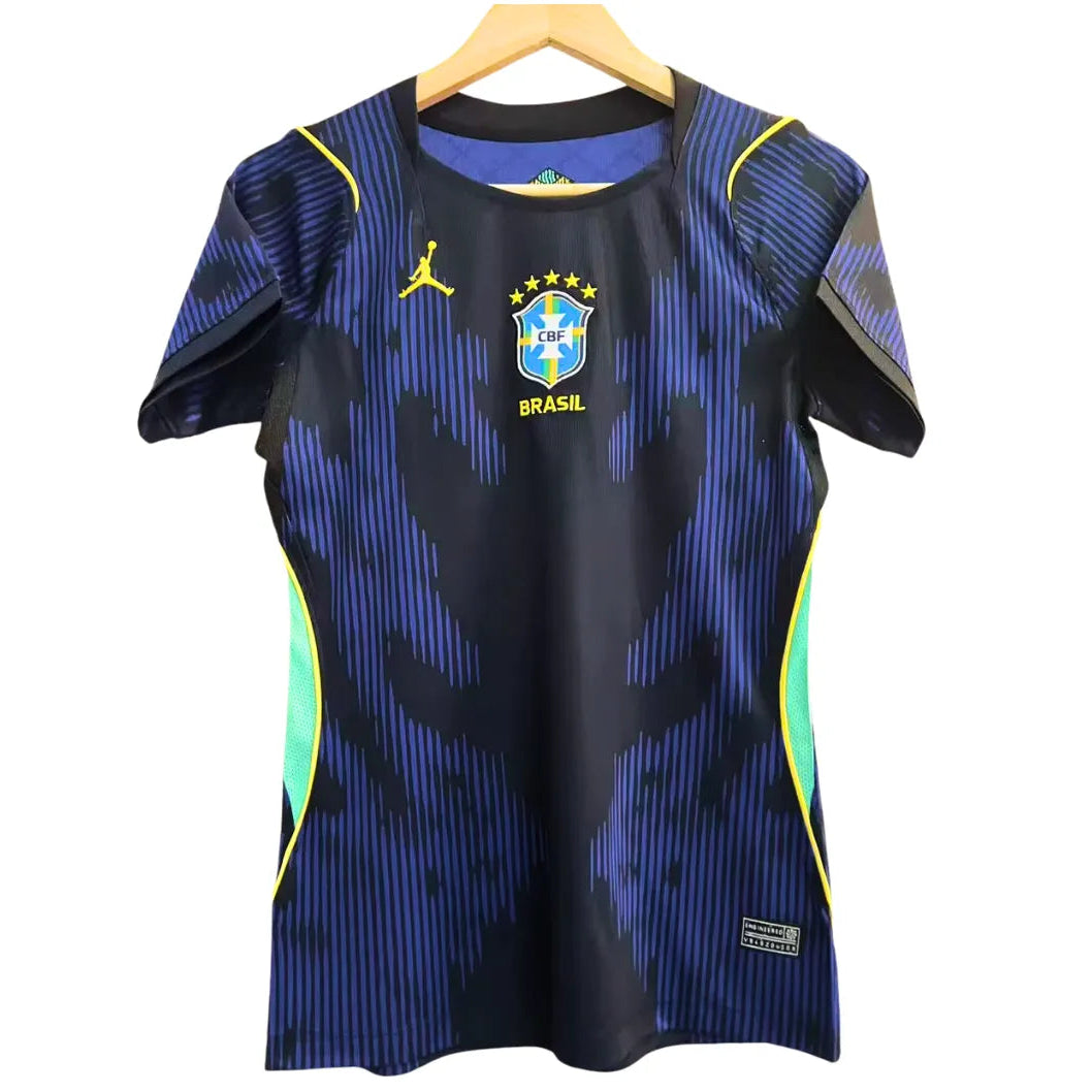 Camisa Brasil 2026 Away Azul - Versão Feminina