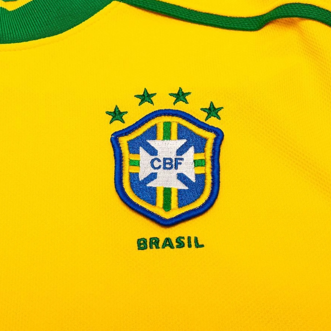 Camisa Brasil 1998 Home #9 RONALDO - Tamanho G (L)