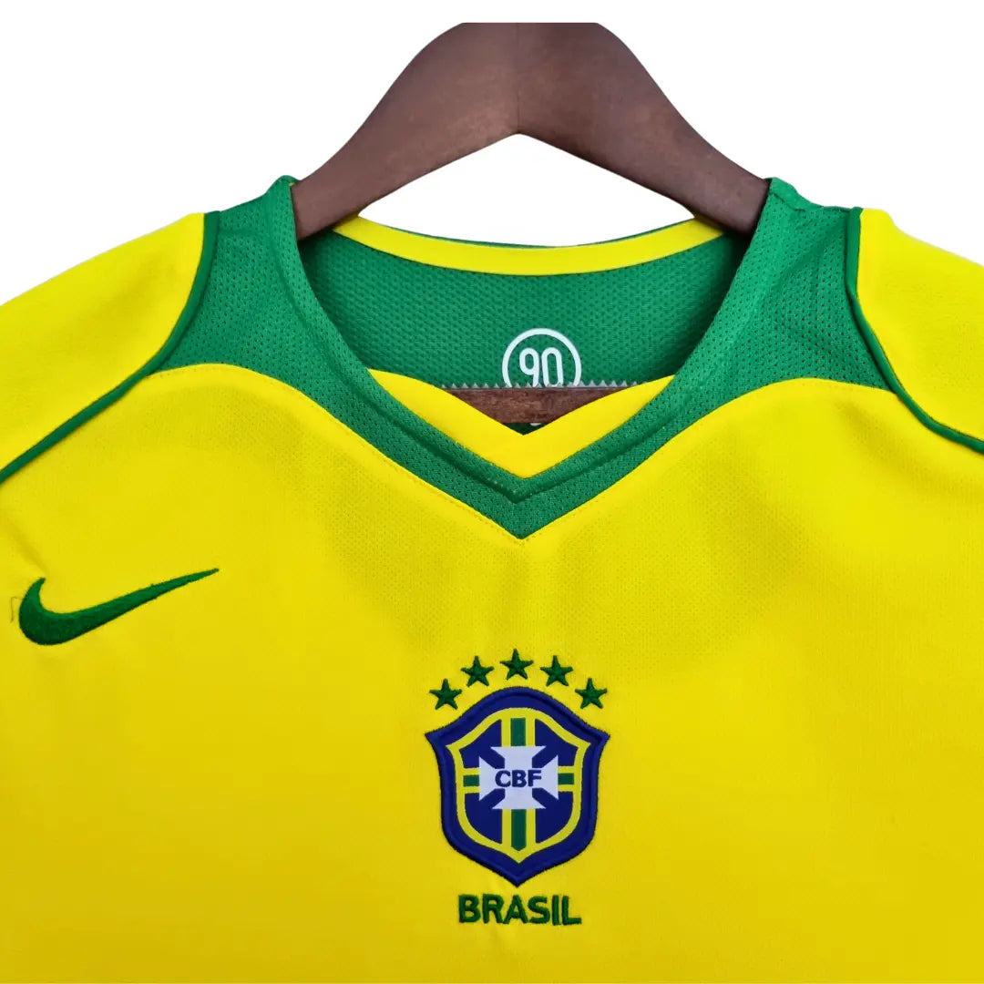 Camisa Brasil 2004 Home