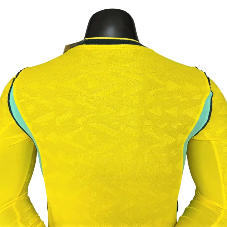 Camisa Brasil 2026 Home - Manga Longa - Versão Jogador