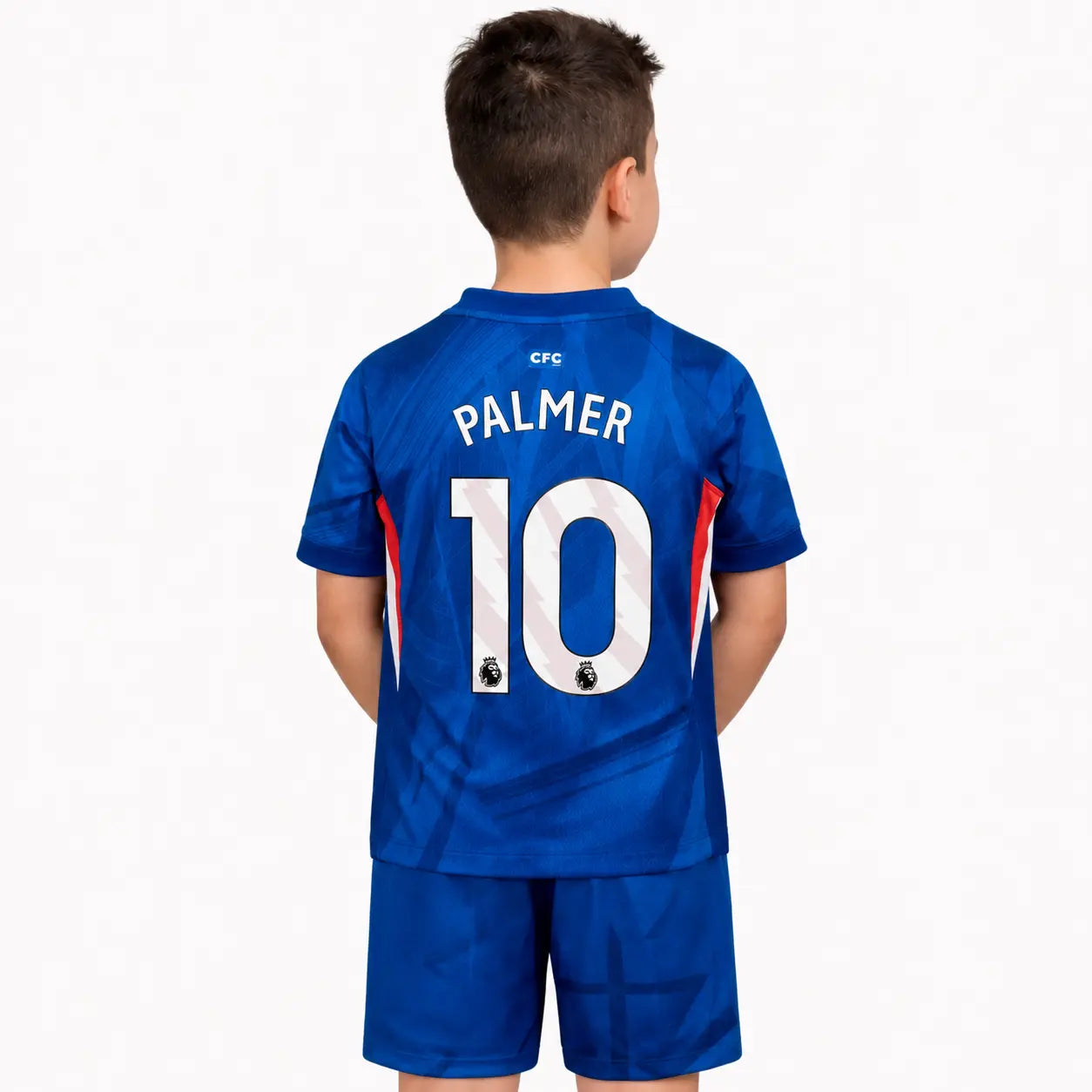 Conjunto Infantil Chelsea 2025/26 Home Azul #10 PALMER - Tamanho 24 (8-9 Anos)