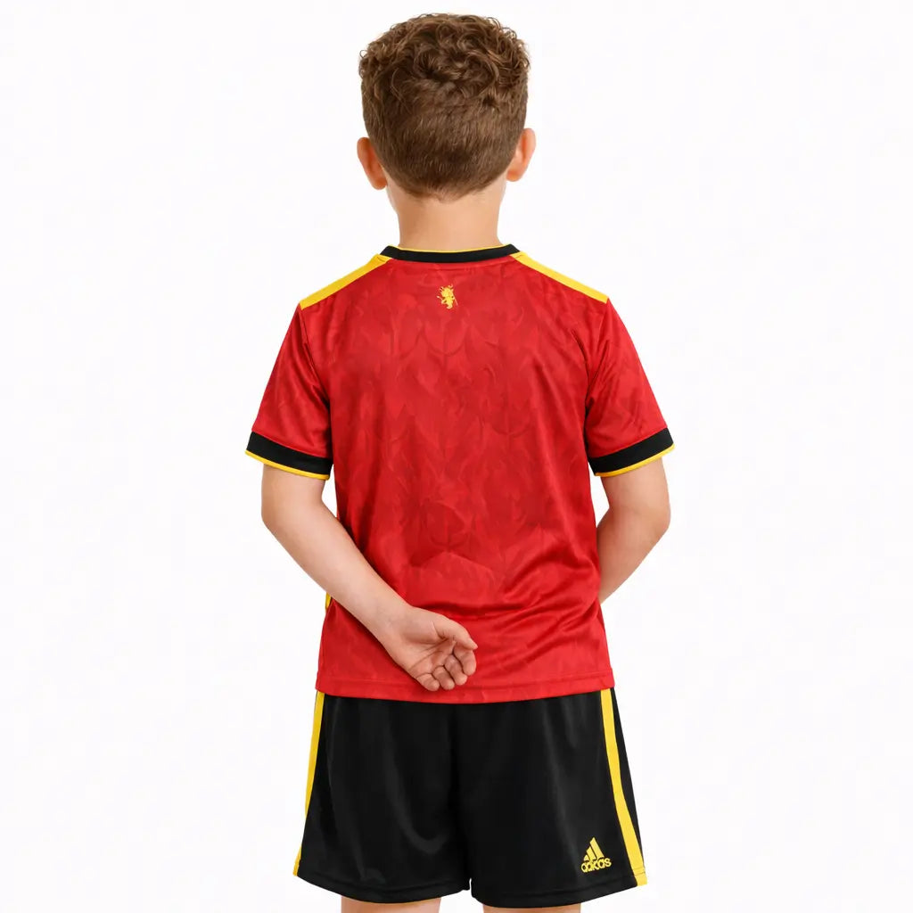 Conjunto Infantil Bélgica 2026 Home