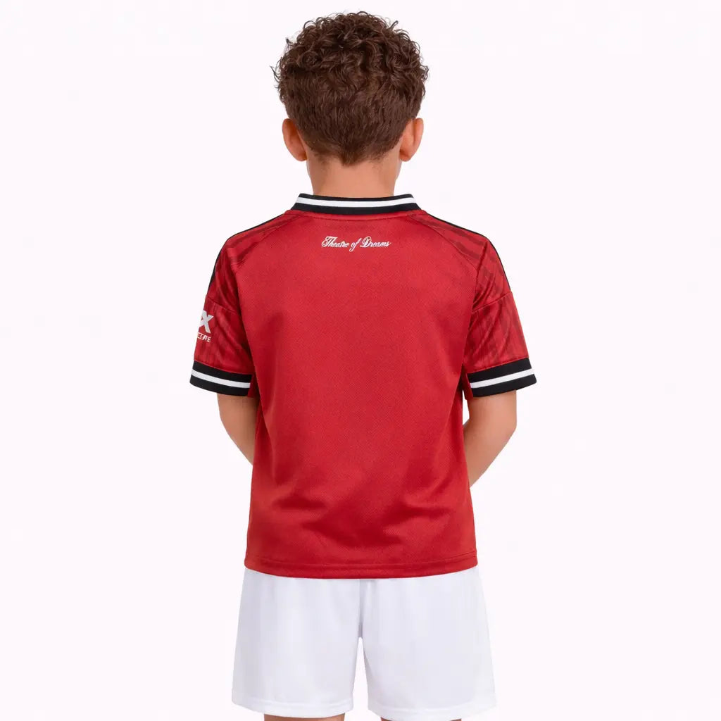 Conjunto Infantil Manchester United 2025/26 Home
