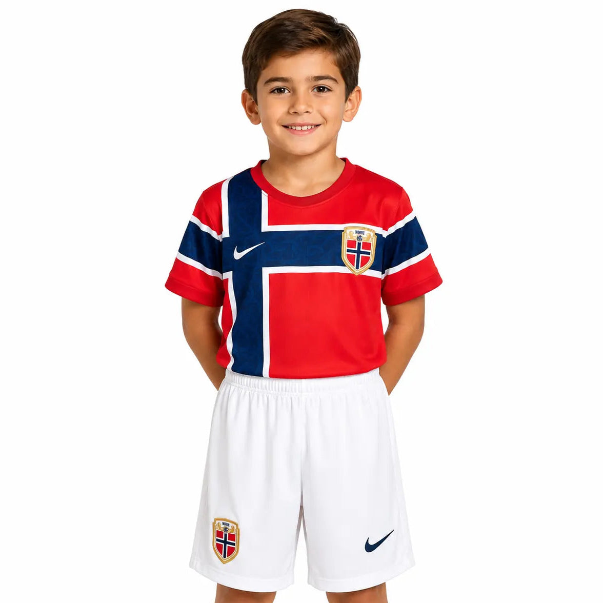 Conjunto Infantil Noruega 2026 Home
