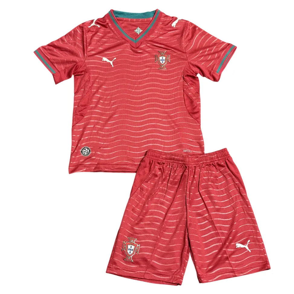 Conjunto Infantil Portugal 2026 Home