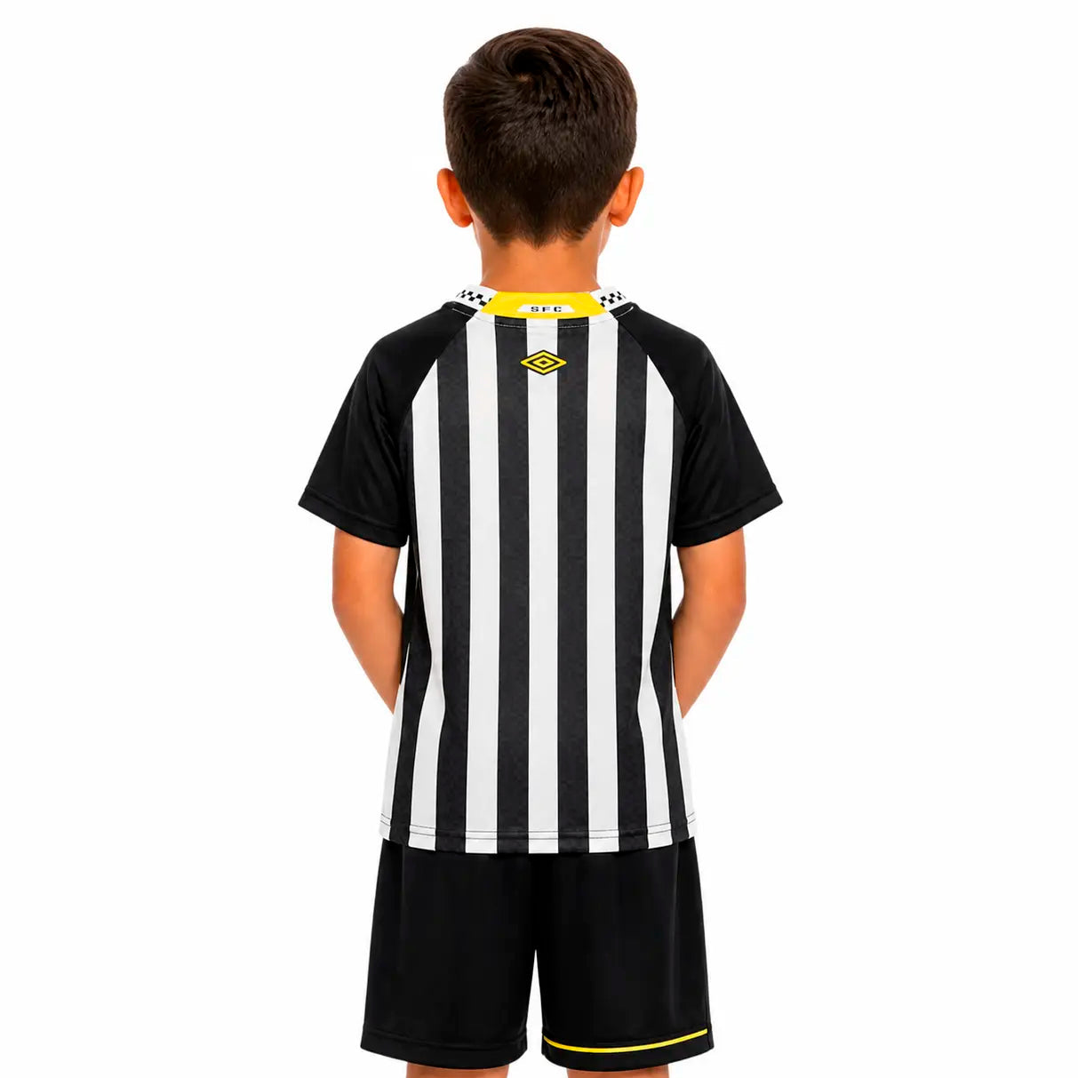 Conjunto Infantil Santos 2025 Away