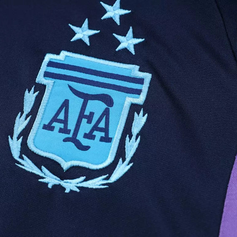 Conjunto de Treino Manga Longa Meio-Zíper Argentina 2023 Tiro