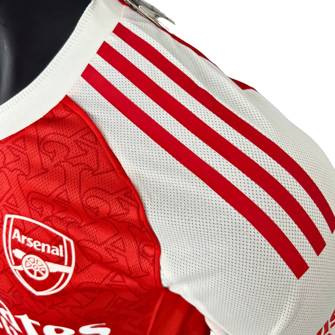 Camisa Arsenal 2025/26 Home - Versão Jogador - Masculina