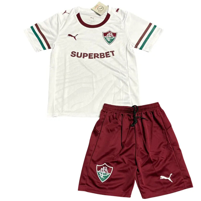 Conjunto Infantil Fluminense 2026 Away