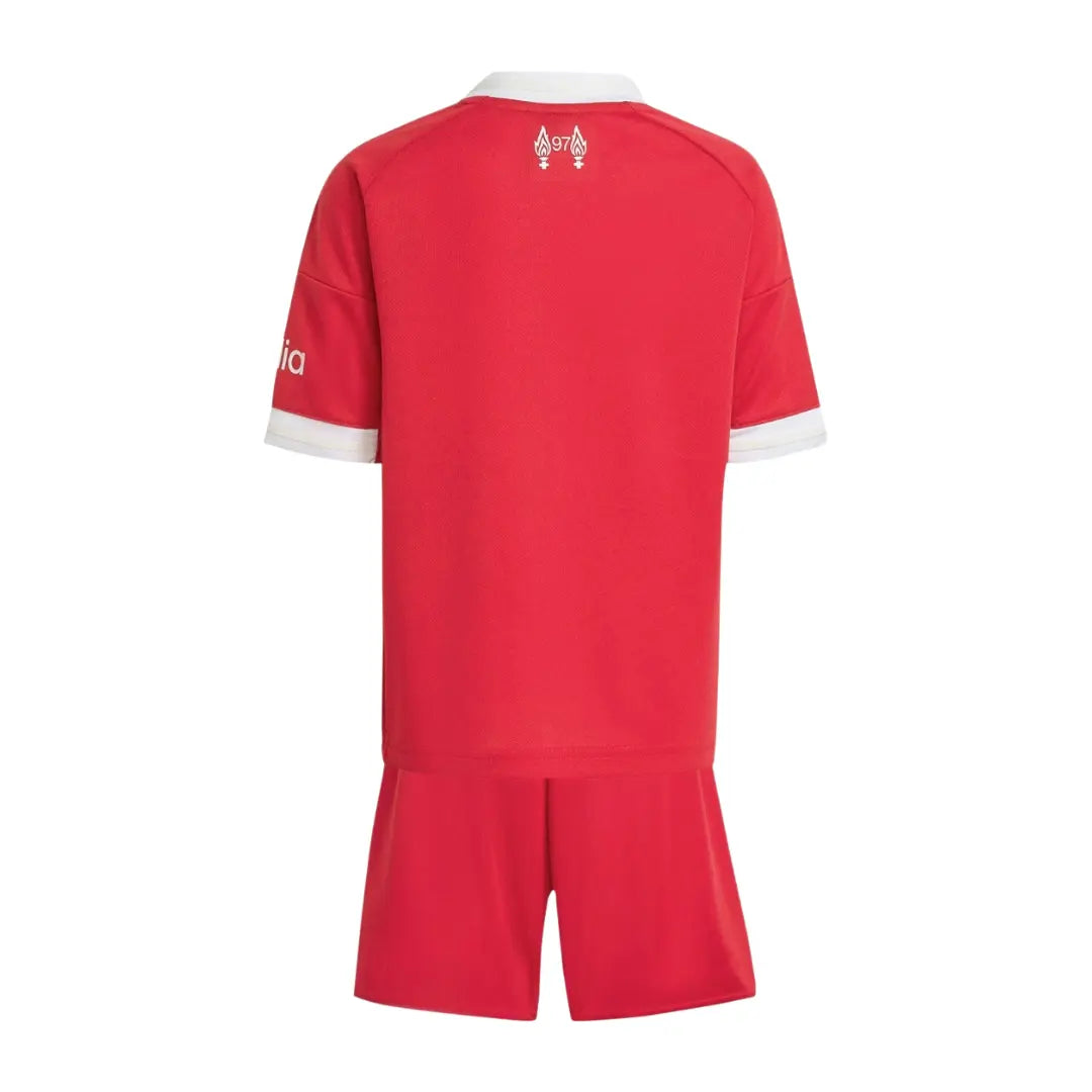 Conjunto Infantil Liverpool 2025/26 Home - Tamanho 28 (12-13 Anos)