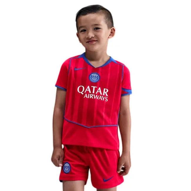 Conjunto Infantil PSG Paris Saint Germain 2025/26 Third T90
