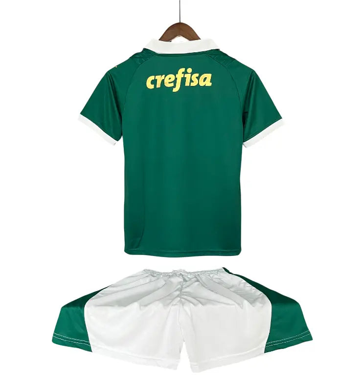Conjunto Infantil Palmeiras 2024 Home Verde - Tamanho 18 (3-4 Anos)