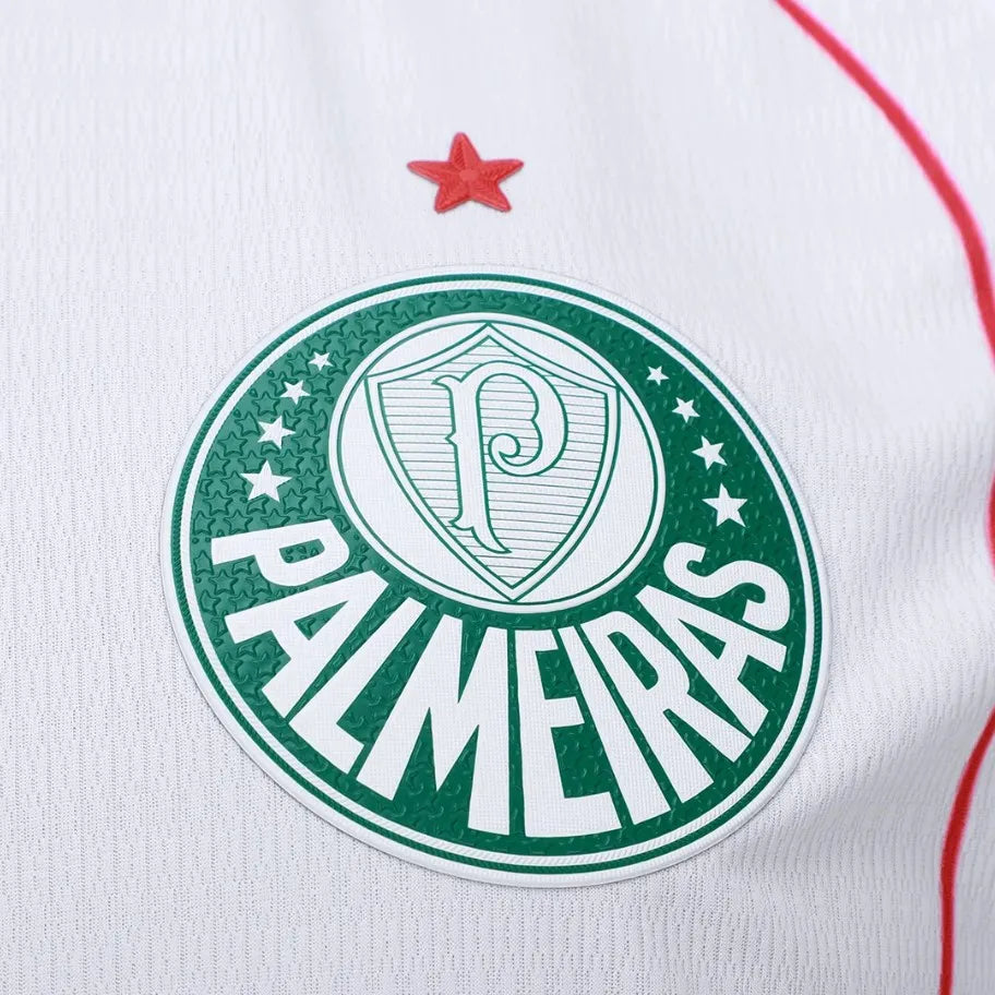 Camisa Palmeiras 2026 Away Branca - Versão Jogador