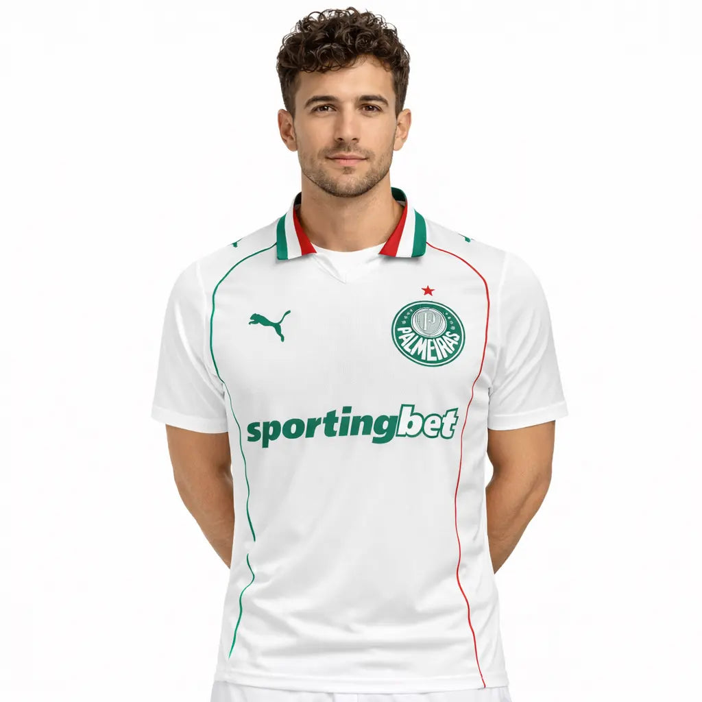 Camisa Palmeiras 2026 Away Branca