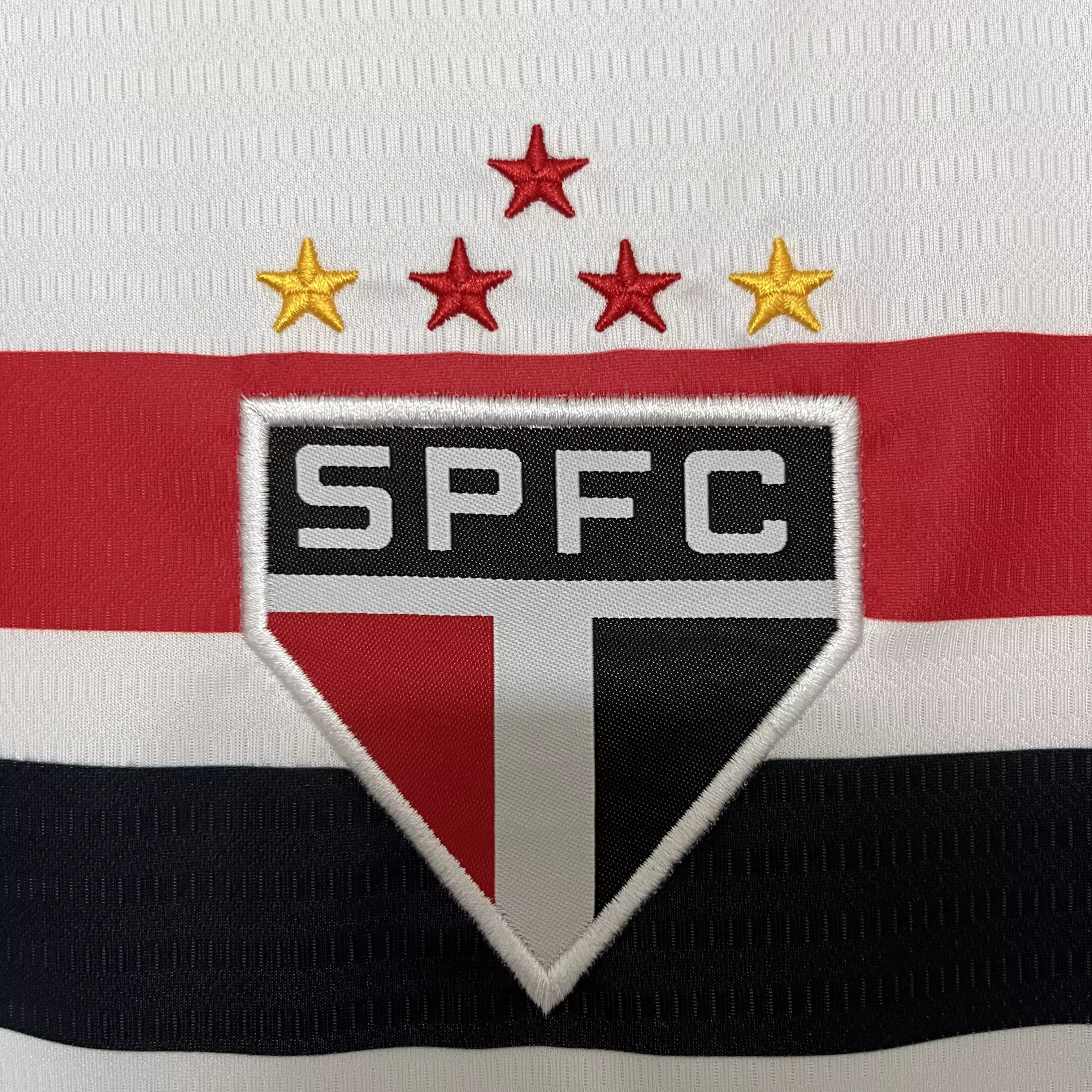 Camisa Infantil São Paulo 2024 - #5 BERNARDO - Tamanho 20 (4-5 Anos)