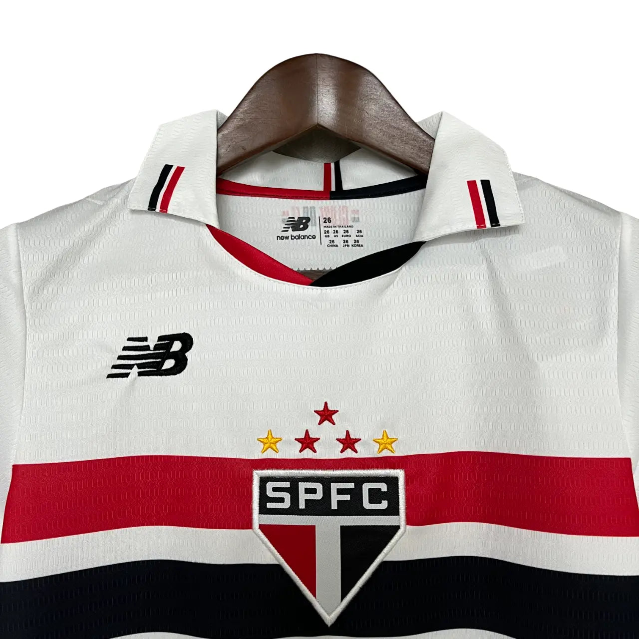 Camisa Infantil São Paulo 2024 - #5 BERNARDO - Tamanho 20 (4-5 Anos)