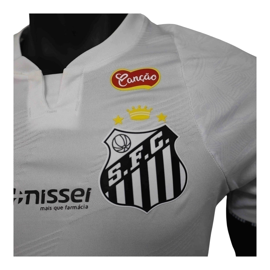 Camisa Santos 2024 Home - Com Patrocínio - Versão Jogador