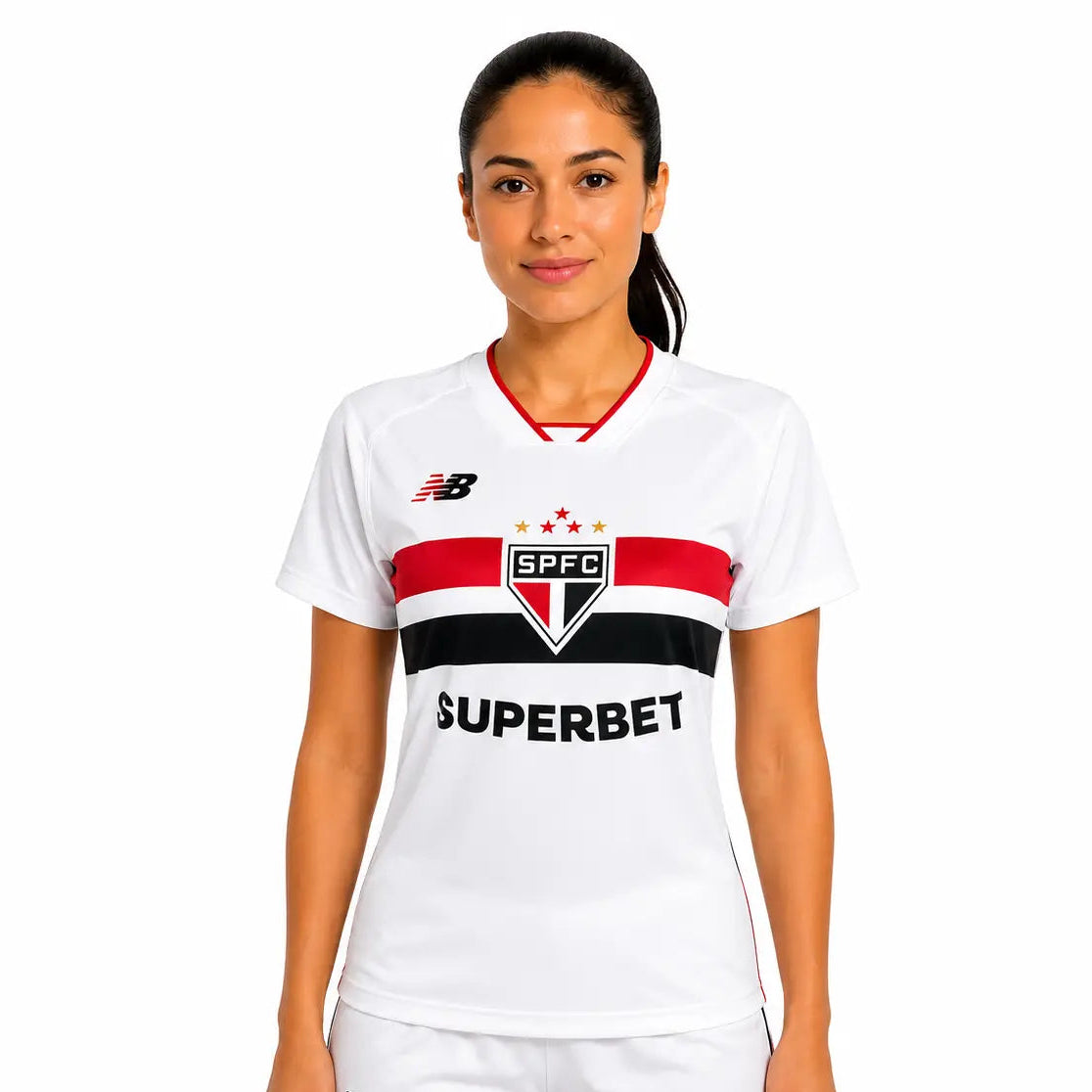 Camisa São Paulo 2026 - Versão Feminina