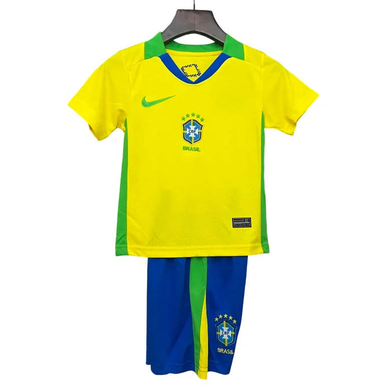 Conjunto Infantil Brasil 2025 Home - Tamanho 20 (4-5 Anos)
