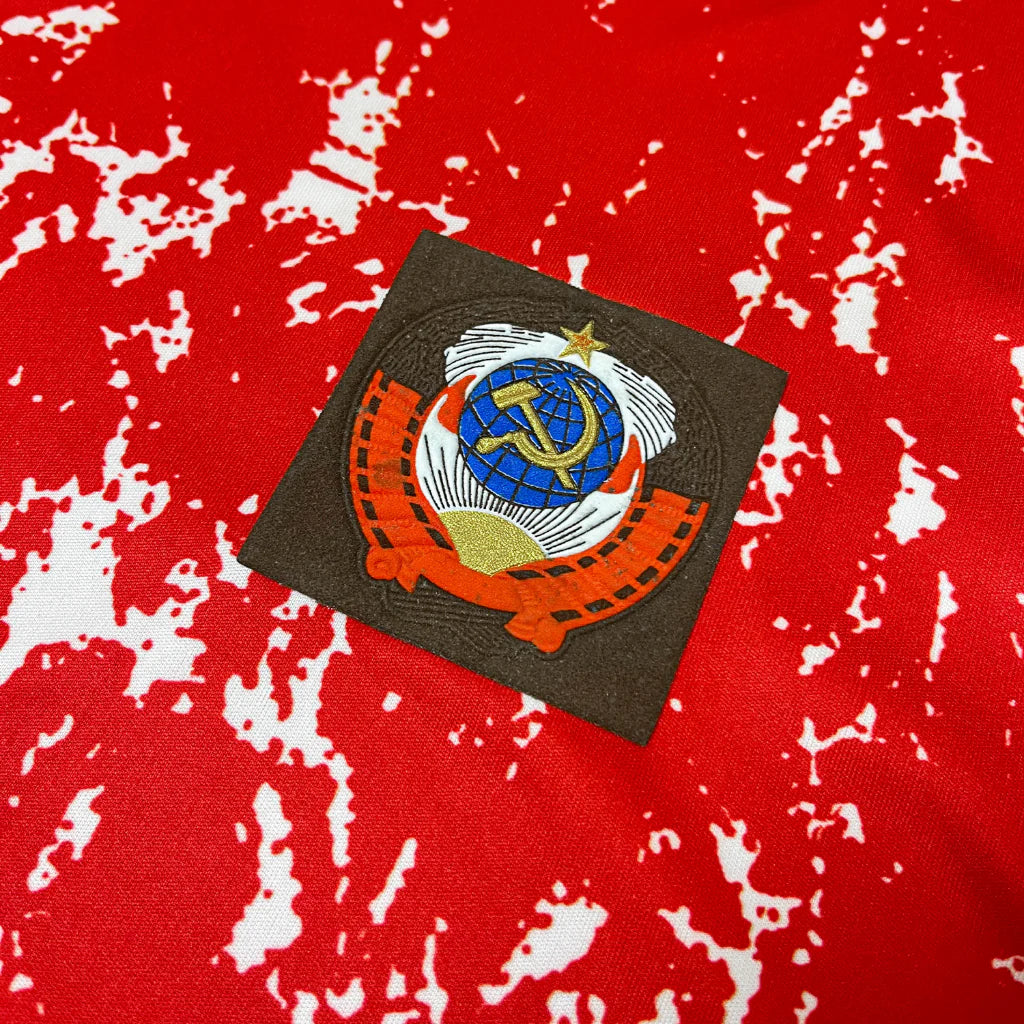 Camisa Brasil URSS União Soviética 1988 Home