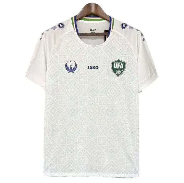 Camisa Uzbequistão Away Branca