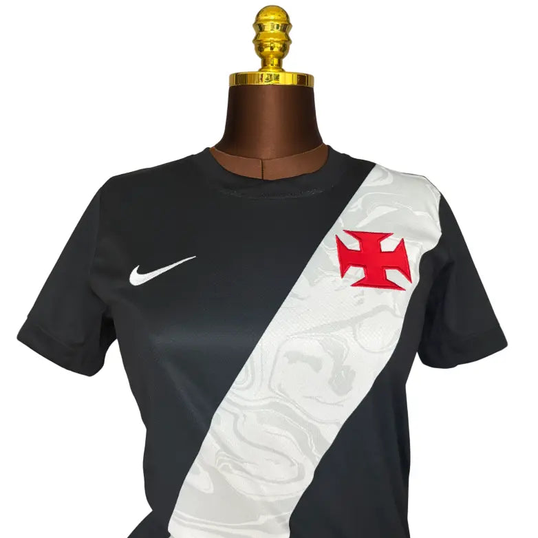 Camisa Vasco da Gama 2026 Home Preta - Versão Feminina