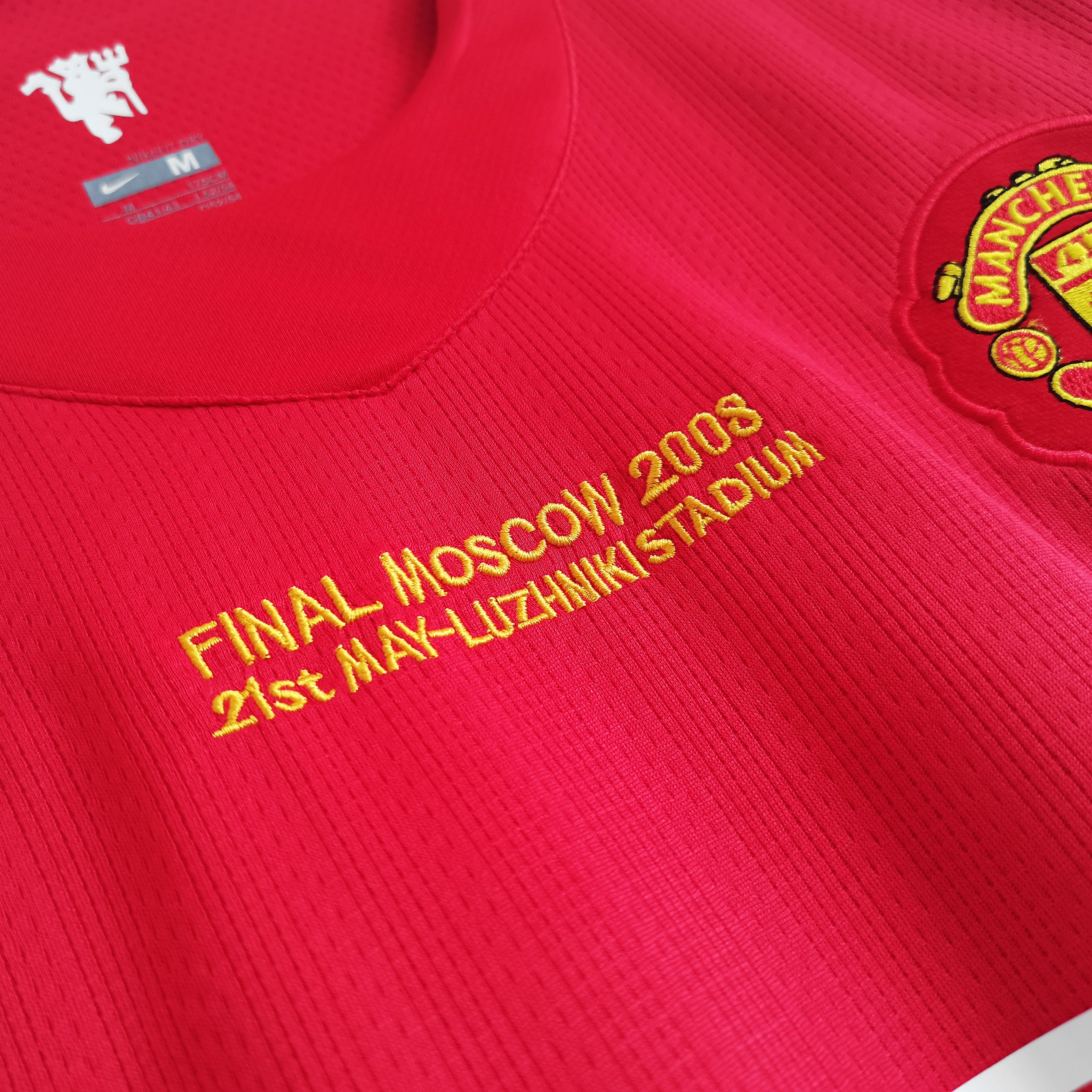 Camisa Manchester United Retrô 2007/08 Home
