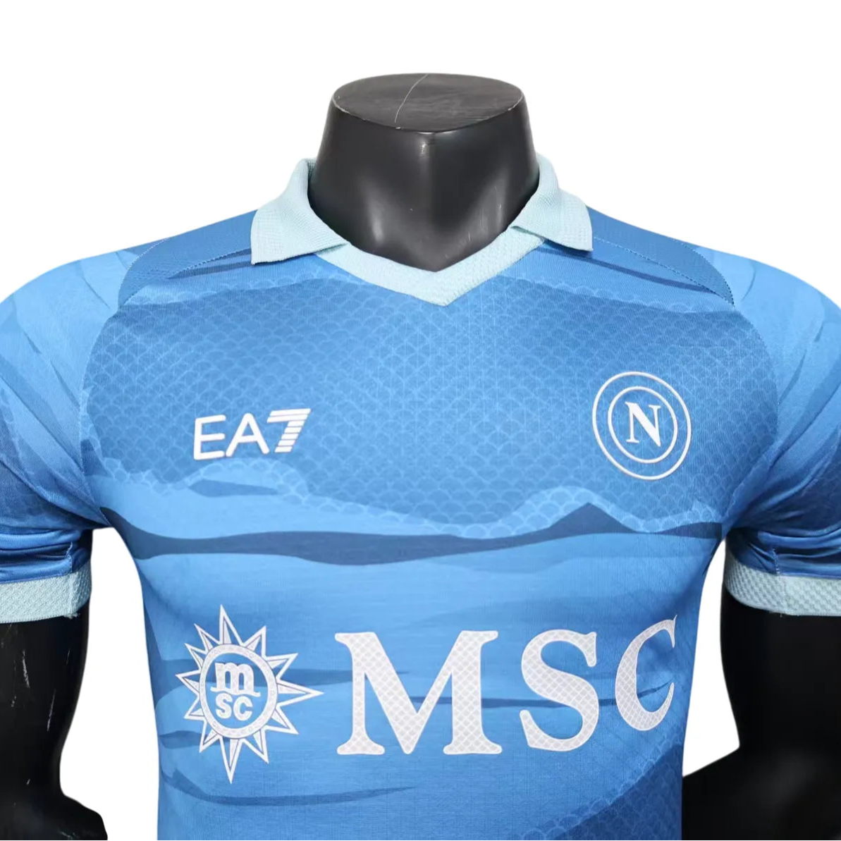 Camisa Napoli 2024/25 Fourth - Partenope Jersey - Versão Jogador - Masculina